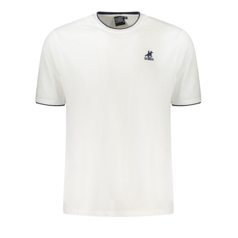 andriko-kontomaniko-blouzaki-t-shirt-u-s-grand-polo-022057-usgp-422-white-nexstep