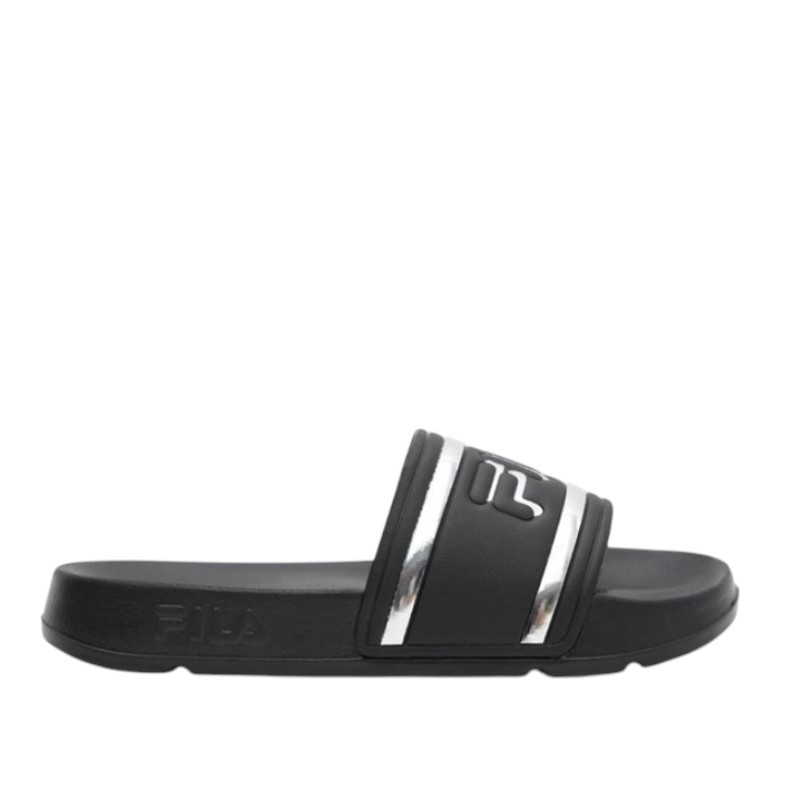 gunaikeies-sagionares-fila-morro-bay-logo-slipper-ffw0102-83162-black-silver-nexstep
