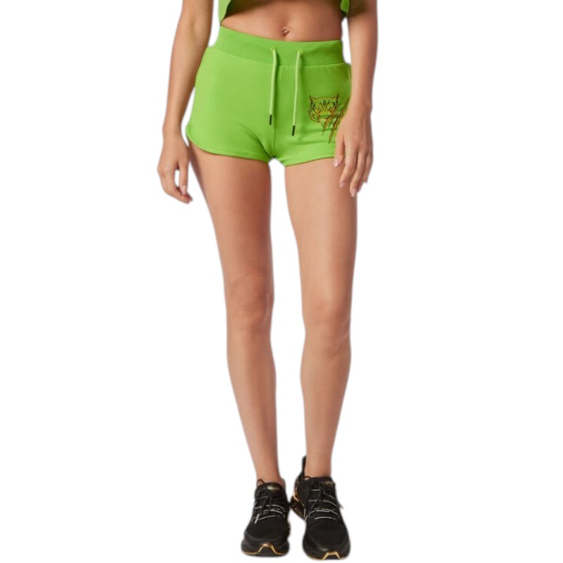 gunaikeio-athlitiko-shorts-plein-sport-women-sportswear-fit-training-dsps3503-32f-light-gree-nexstep (2)