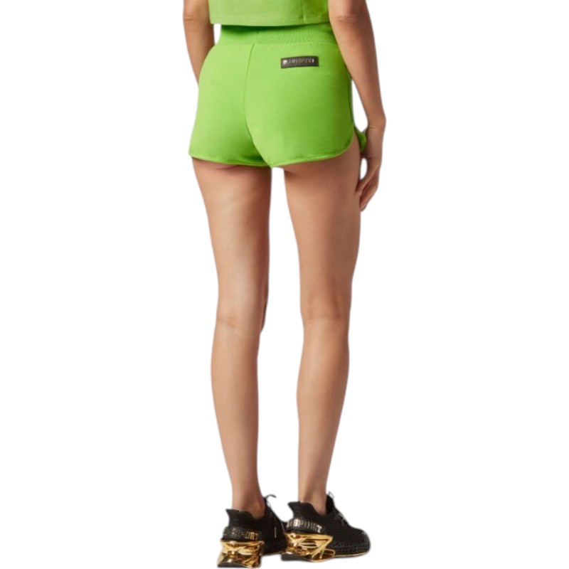 gunaikeio-athlitiko-shorts-plein-sport-women-sportswear-fit-training-dsps3503-32f-light-gree-nexstep (3)