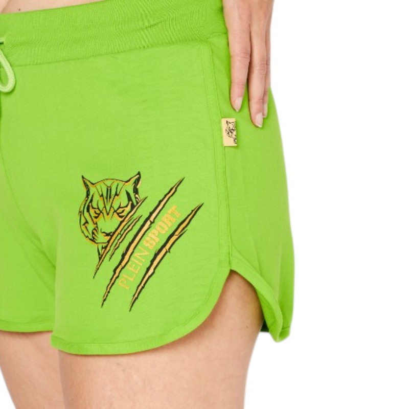 gunaikeio-athlitiko-shorts-plein-sport-women-sportswear-fit-training-dsps3503-32f-light-gree-nexstep (4)