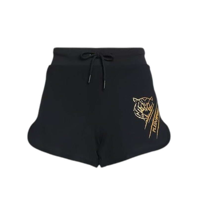 gunaikeio-athlitiko-shorts-plein-sport-women-sportswear-fit-training-dsps3503-99-black-nexstep