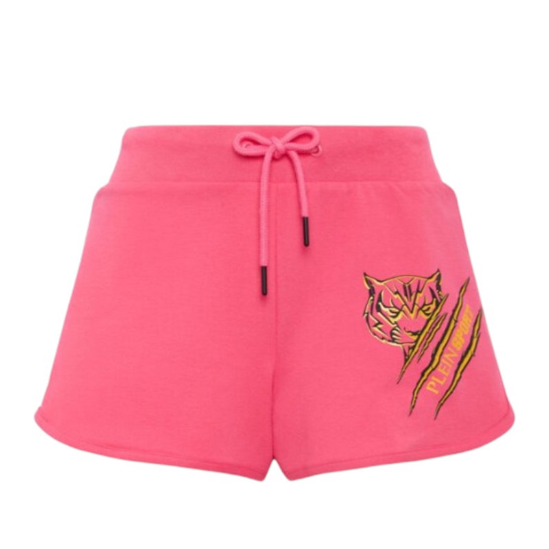 gunaikeio-athlitiko-shorts-plein-sport-women-sportswear-fit-training-dsps3505-49-fuchia-nexstep