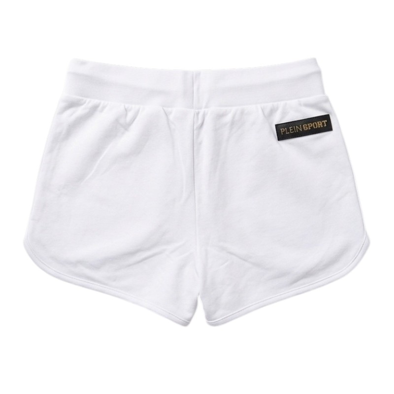 gunaikeio-shorts-athlitiko-plein-sport-women-sportswear-fit-training-dsps602-01-white-nexstep (5)