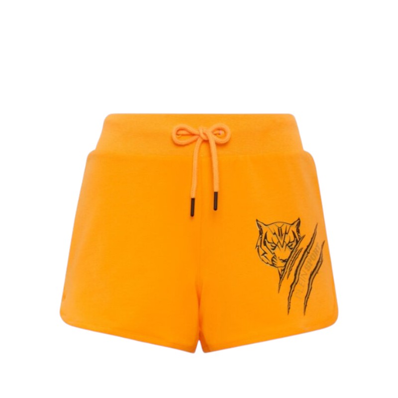 gunaikeio=athlitiko-shorts-plein-sport-women-sportswear-fit-training-dsps2503-50-orange-fluo-nexstep
