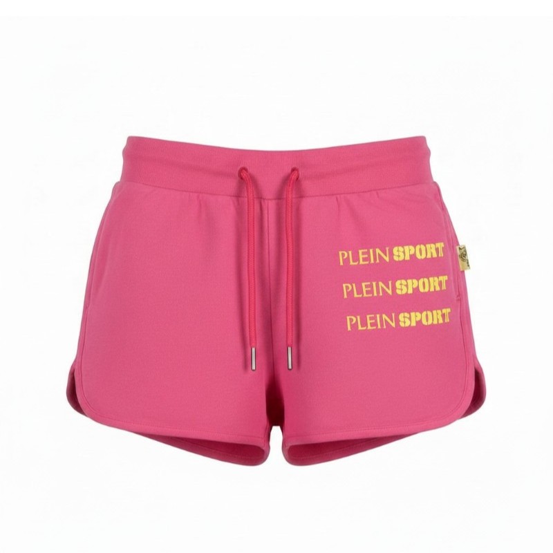 gunaikeio-athlitiko-shorts-plein-sport-women-sportswear-fit-training-dsps3501-49-fuxia-fluo-nexstep