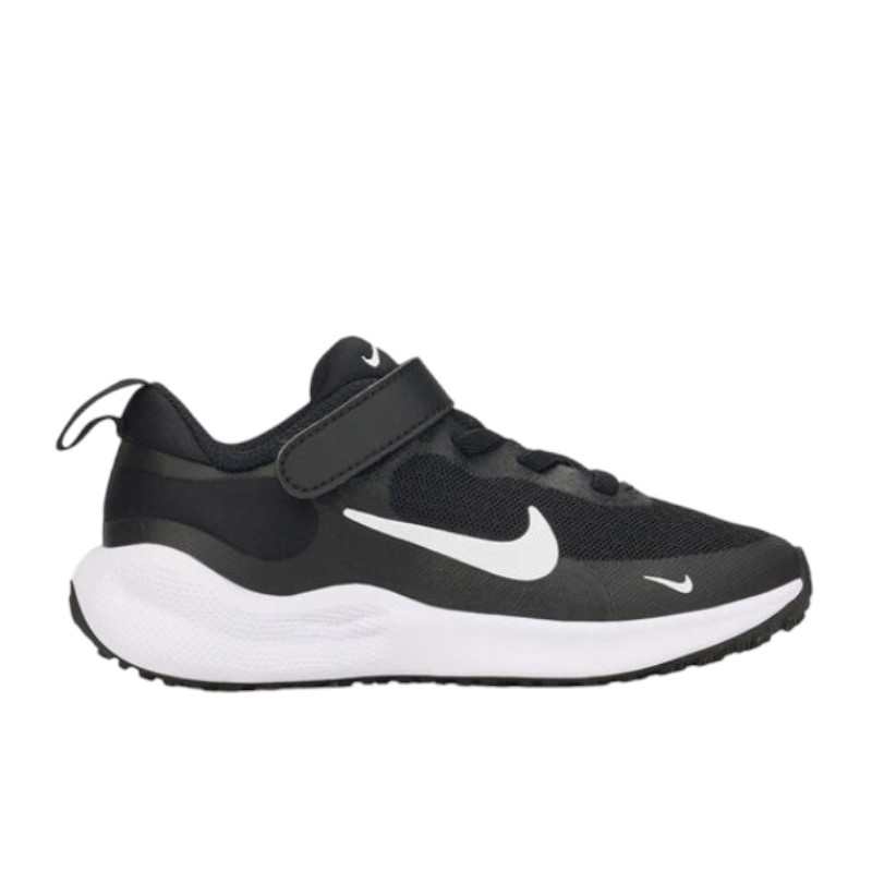 paidika-athlitika-sneakers-nike-revolution-7-psv-fb7690-003-black-white-nexstep