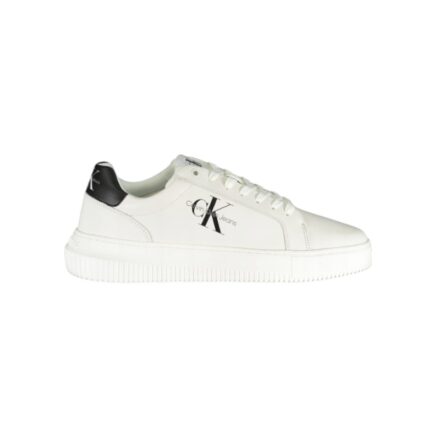 Ανδρικά Sneakers Calvin Klein Chunky Cupsole Mono Lth YMOYM00681-0LD White/Black