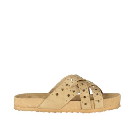Γυναικεία Σανδάλια Laura Biagiotti 9761-BEBEIGEN Beige/Nubuk