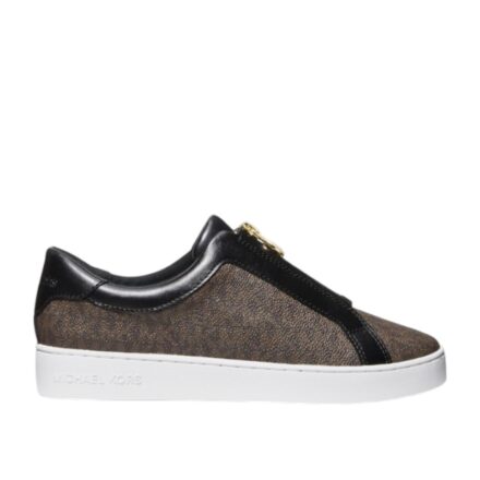 Γυναικεία  Sneakers Michael Kors Keaton Zip Slip-On 43R4KTFP2B Brown
