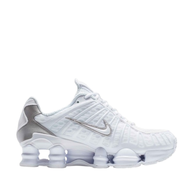 unisex-sneakers-nike-shox-tl-w-ar3566-100-white-metallic-silver-nexstep