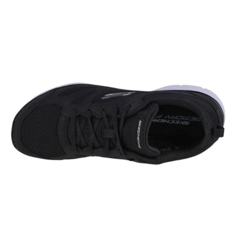 gunaikeia-sneakers-skechers-summits-suited-12982-bkw-black-white-nexstep